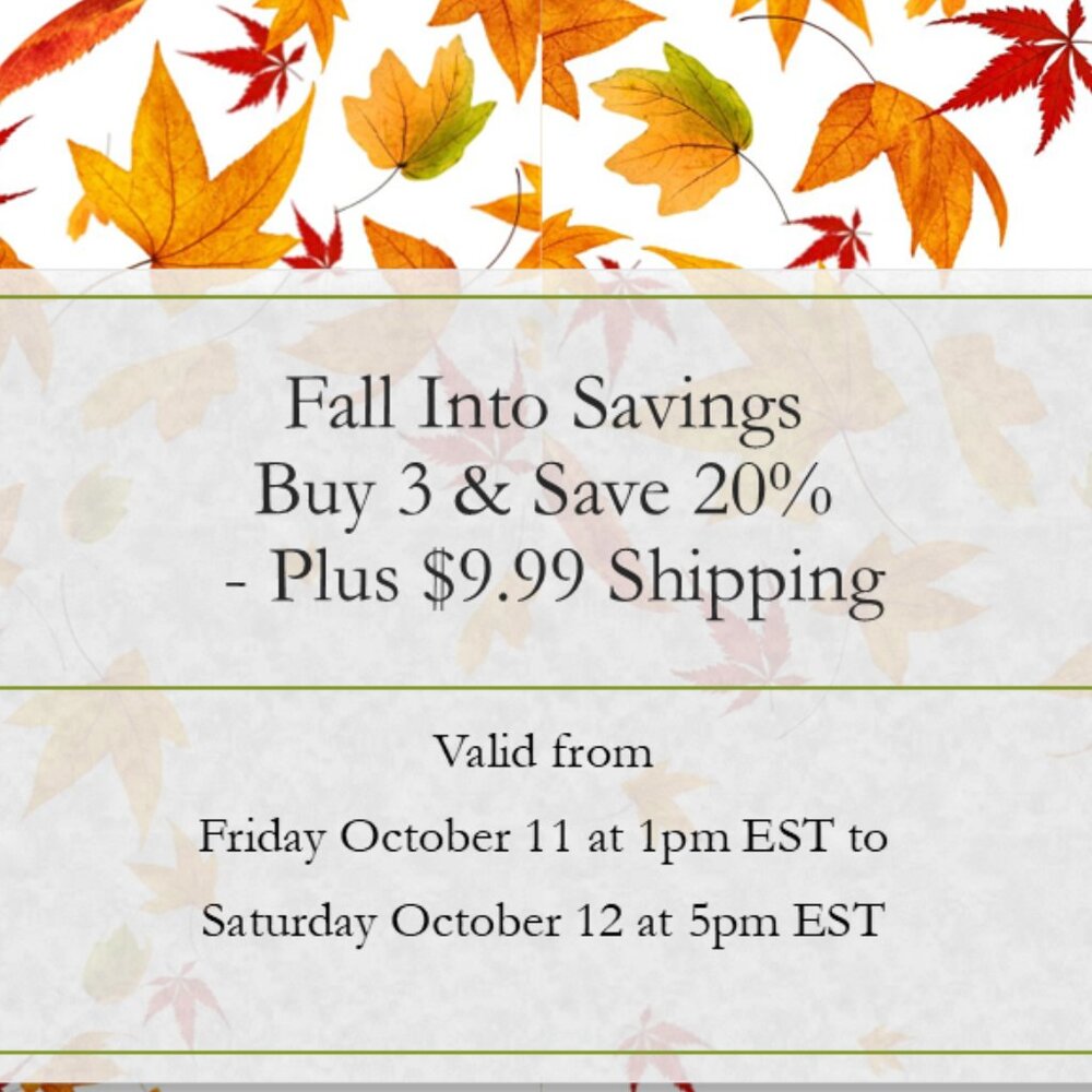 Fall Into Savings